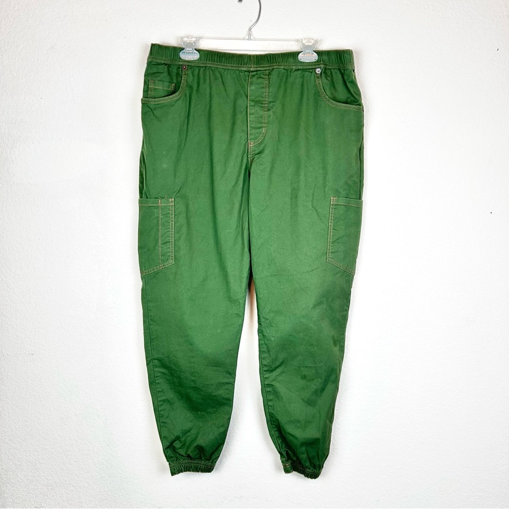 Chef Works Olive Green Drawstring Jogger  Pants NWOT